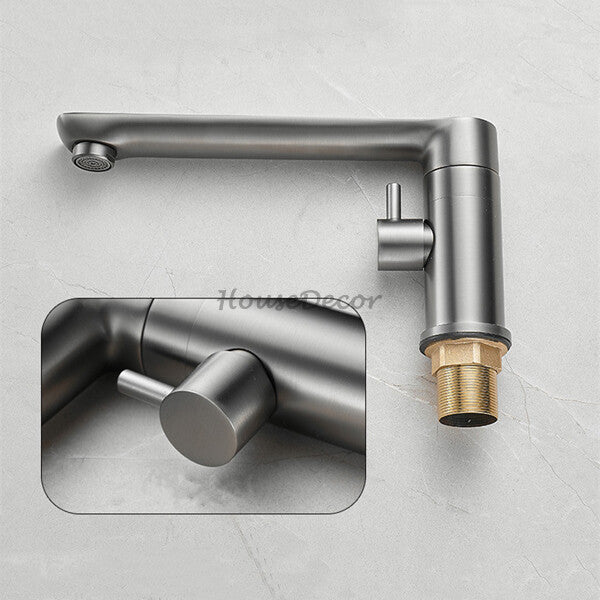 Modern bath shower mixer tap swivel spout additional view