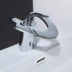 Modern bath shower mixer tap waterfall spout additional view