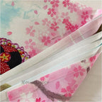 Modern Fabric doorway curtain room divider design detail view