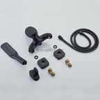 Modern bath shower mixer tap waterfall spout additional view