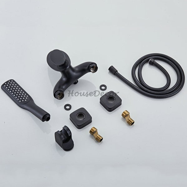 Modern bath shower mixer tap waterfall spout additional view
