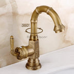 Modern bath shower mixer tap swivel spout additional view