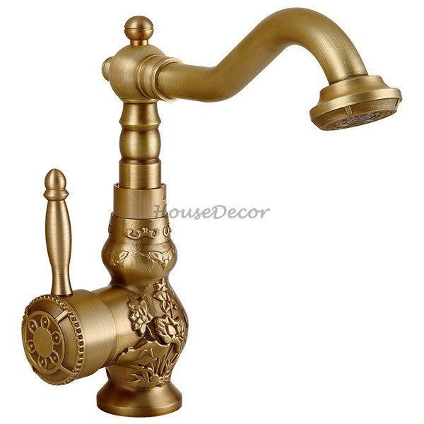 Modern bath shower mixer tap swivel spout main view