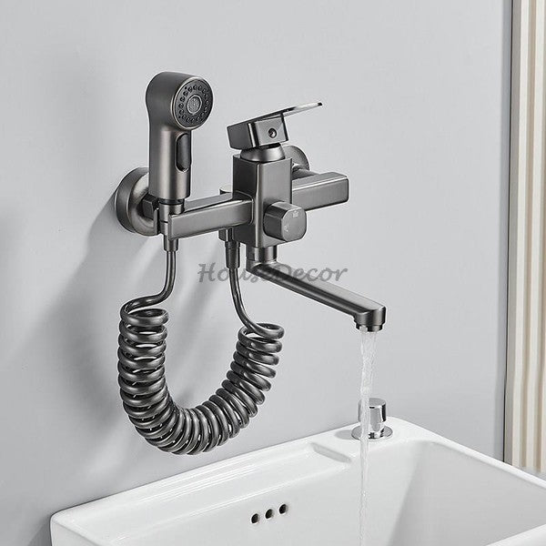 Modern bath shower mixer tap wall mounted design additional view