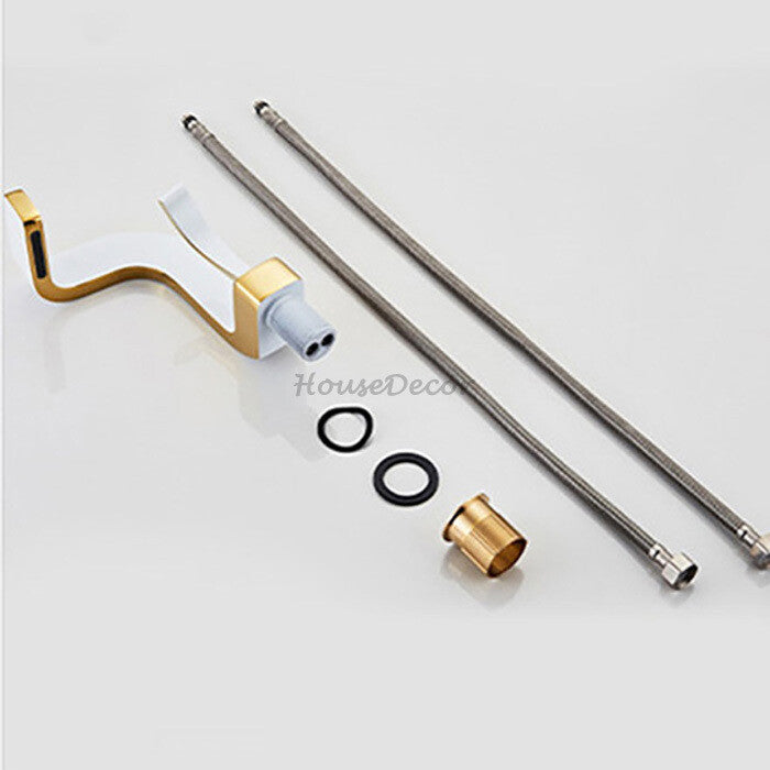Brass bath shower mixer tap waterfall spout additional view