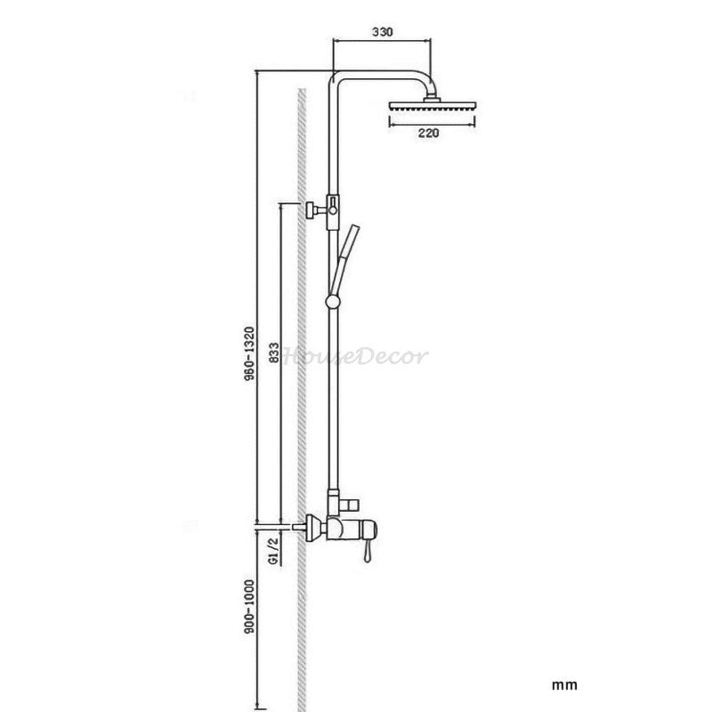 Gold bath shower mixer tap handheld shower set additional view