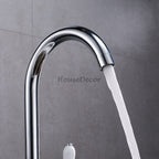 Modern Ceramic kitchen sink mixer tap swivel spout additional view