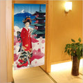Modern Fabric doorway curtain room divider design main view