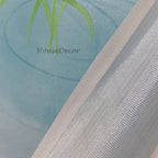 Blue Fabric doorway curtain room divider design additional view
