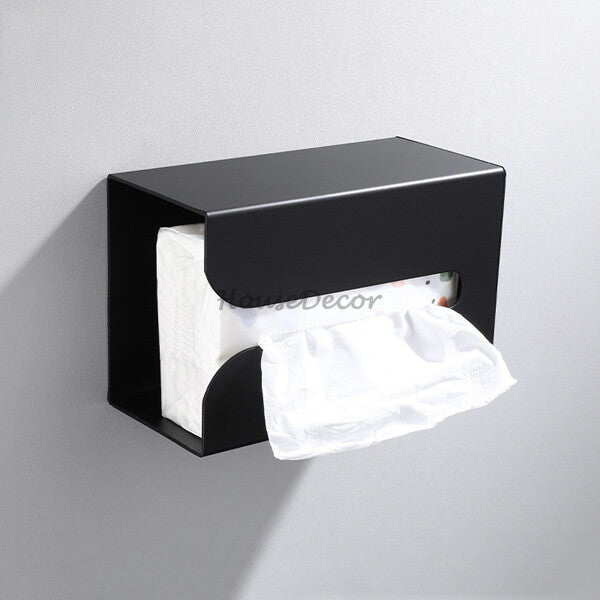 Modern toilet paper holder wall mounted design additional view
