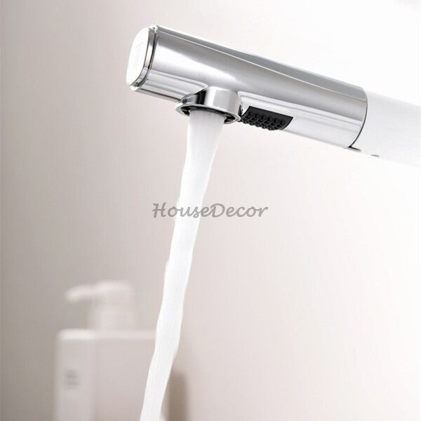 Modern bath shower mixer tap pull out spray additional view