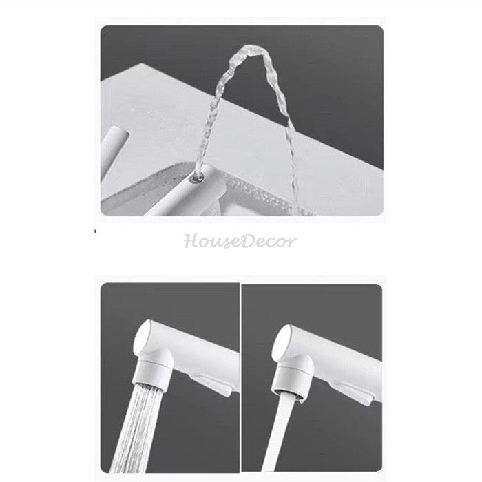 Modern kitchen sink mixer tap pull out spray additional view