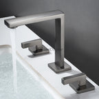 Modern bath shower mixer tap deck mounted design additional view