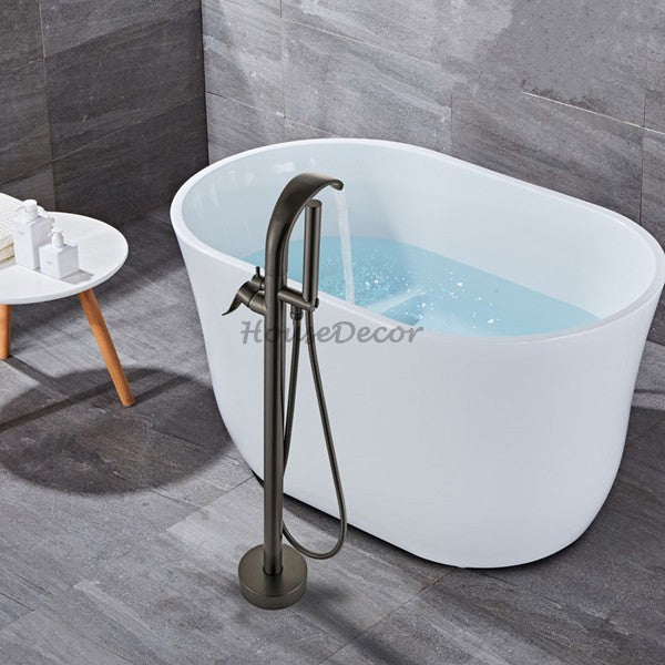 Brass bath shower mixer tap handheld shower set additional view