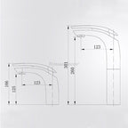 Modern bath shower mixer tap detailed product view additional view