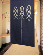 Modern Fabric doorway curtain room divider design main view