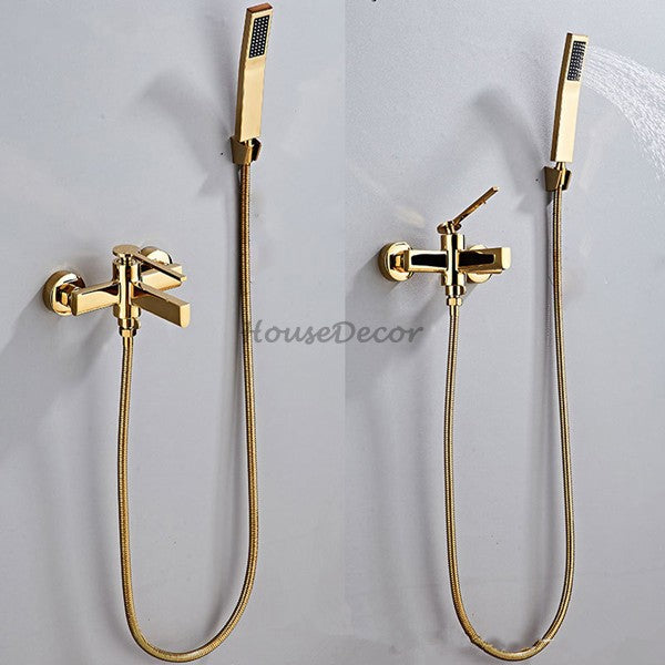 Modern Brass bath shower mixer tap detailed product view additional view