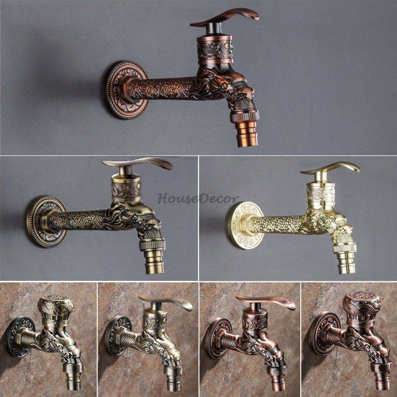 Modern utility faucet wall mounted design main view