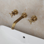 Brass bath shower mixer tap wall mounted design additional view