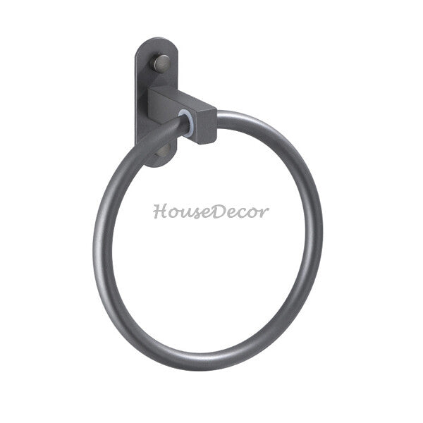 Modern towel ring wall mounted design main view