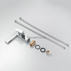 Brass bath shower mixer tap waterfall spout additional view