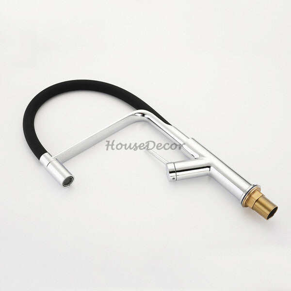 Modern kitchen sink mixer tap swivel spout additional view