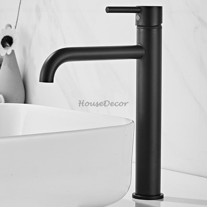 Modern bath shower mixer tap single lever control detail view