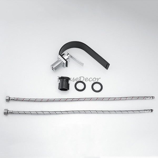 Brass bath shower mixer tap waterfall spout additional view