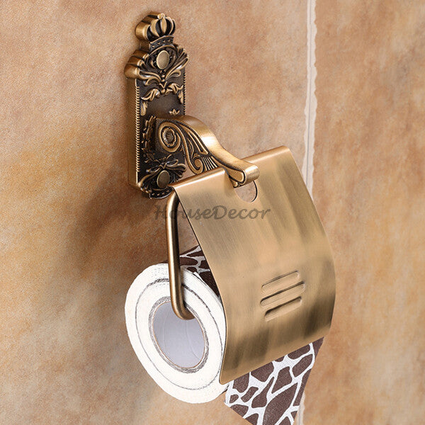 Modern Aluminum toilet paper holder wall mounted design additional view