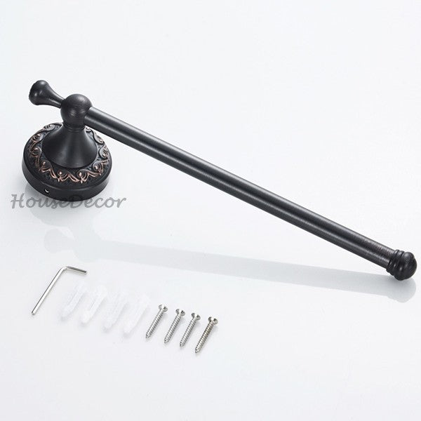 Bronze Brass towel rack wall mounted design additional view