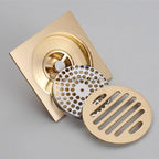 Polished Brass basin waste detailed product view detail view