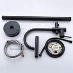 Modern bath shower mixer tap handheld shower set additional view