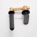 Modern bath shower mixer tap wall mounted design detail view