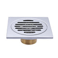 Chrome basin waste detailed product view main view