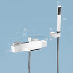 Modern bath shower mixer tap waterfall spout additional view