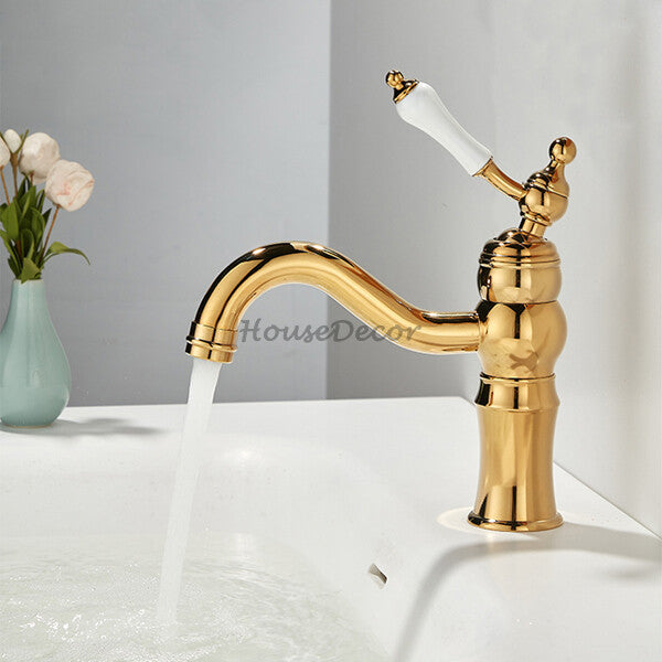 Modern bath shower mixer tap swivel spout main view