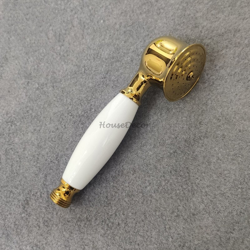 Modern Brass shower head handheld shower set additional view