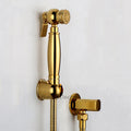 Gold Brass shower head detailed product view main view