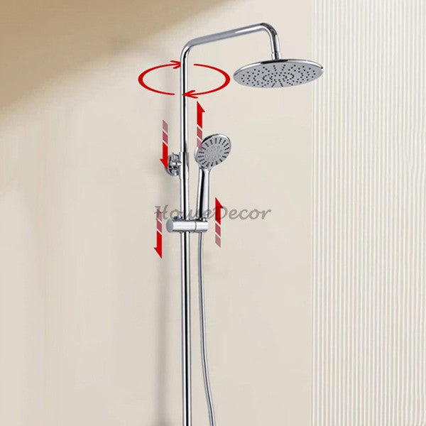 Modern shower head thermostatic control additional view