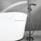 Modern bath shower mixer tap floor mounted design additional view