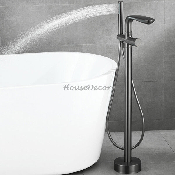 Modern bath shower mixer tap floor mounted design additional view