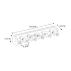 Modern robe hook wall mounted design additional view