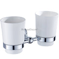 Chrome Brass toothbrush holder wall mounted design main view