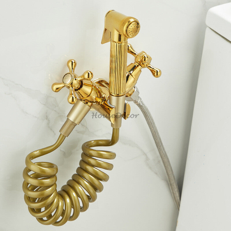 Gold home product handheld shower set additional view