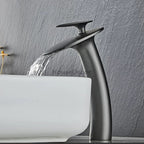 Modern bath shower mixer tap waterfall spout additional view