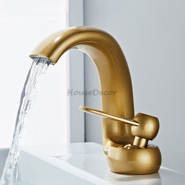 Brass bath shower mixer tap waterfall spout additional view
