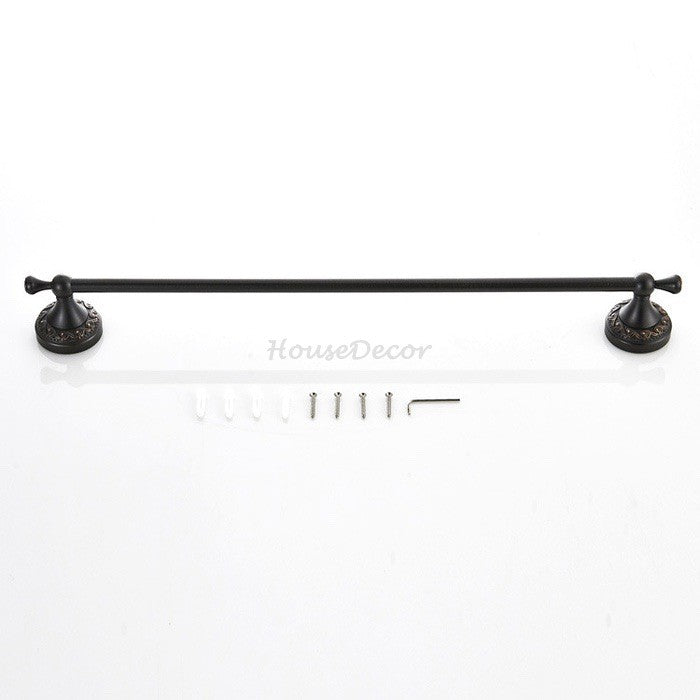 Brass towel rack detailed product view detail view