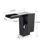 Modern bath shower mixer tap waterfall spout additional view