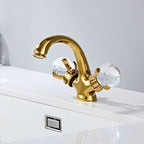 Gold Brass bath shower mixer tap detailed product view detail view