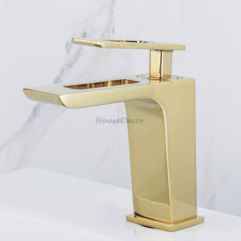 Modern bath shower mixer tap waterfall spout additional view